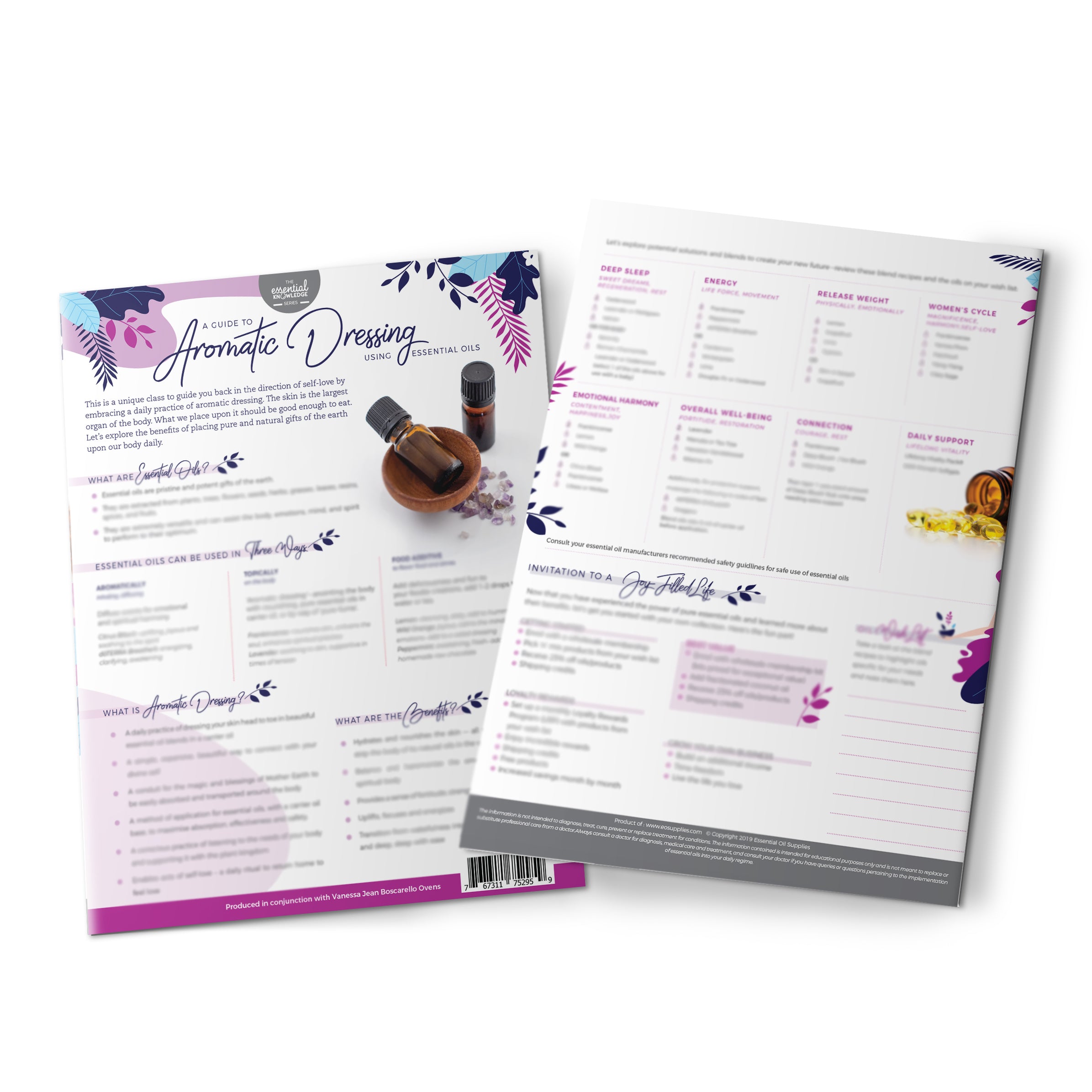 A Guide to Aromatic Dressing - with Vanessa Jean Boscarello Ovens - 10Pack