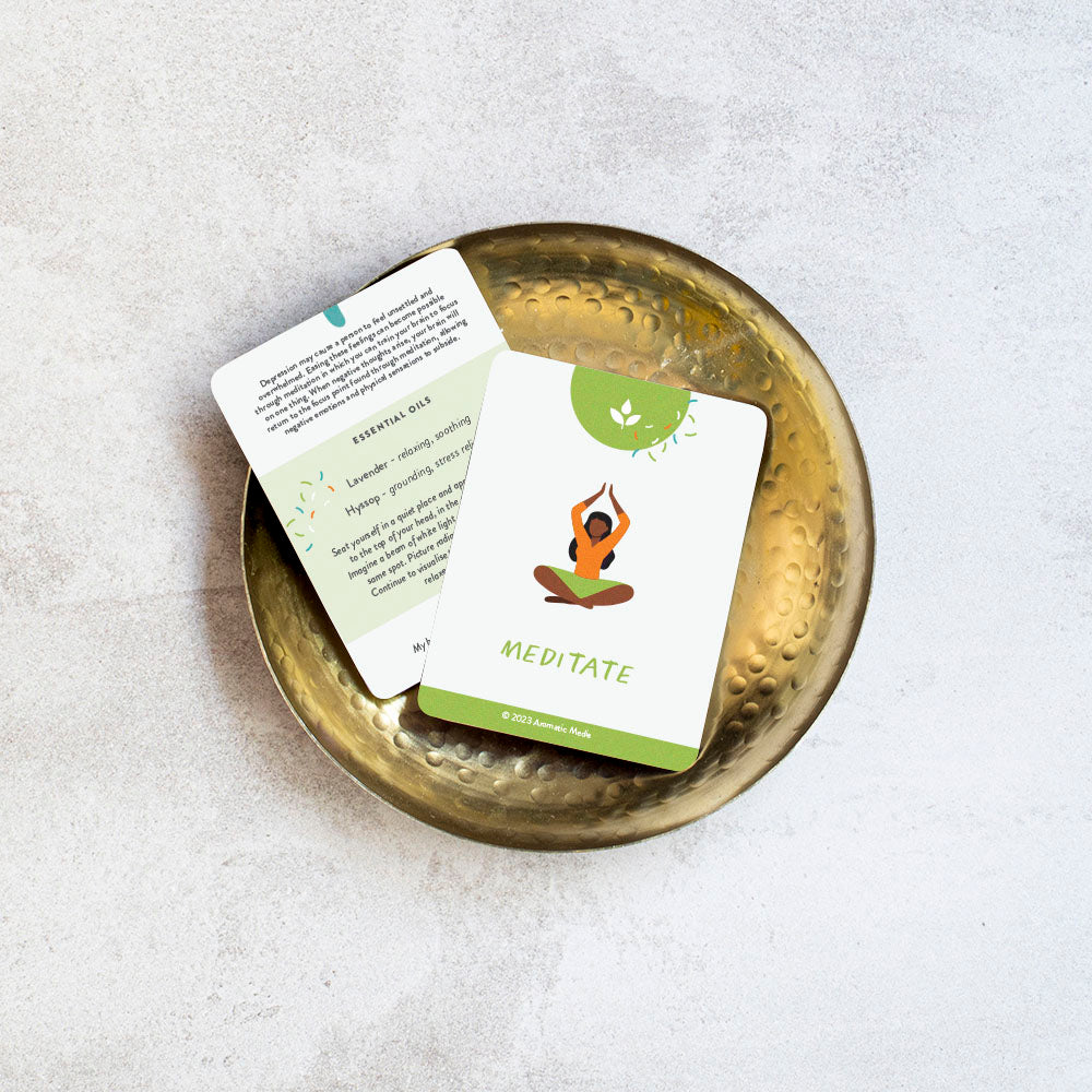 Naturally Supporting Depression Card Deck