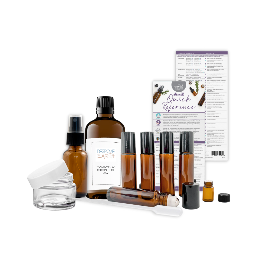 FIVE-IN-A-BAG Ready Starter Kit with Amber Bottles