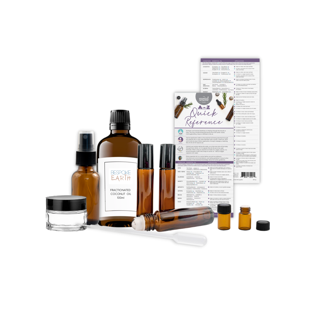 THREE-IN-A-BAG Ready Starter Kit with Amber Bottles