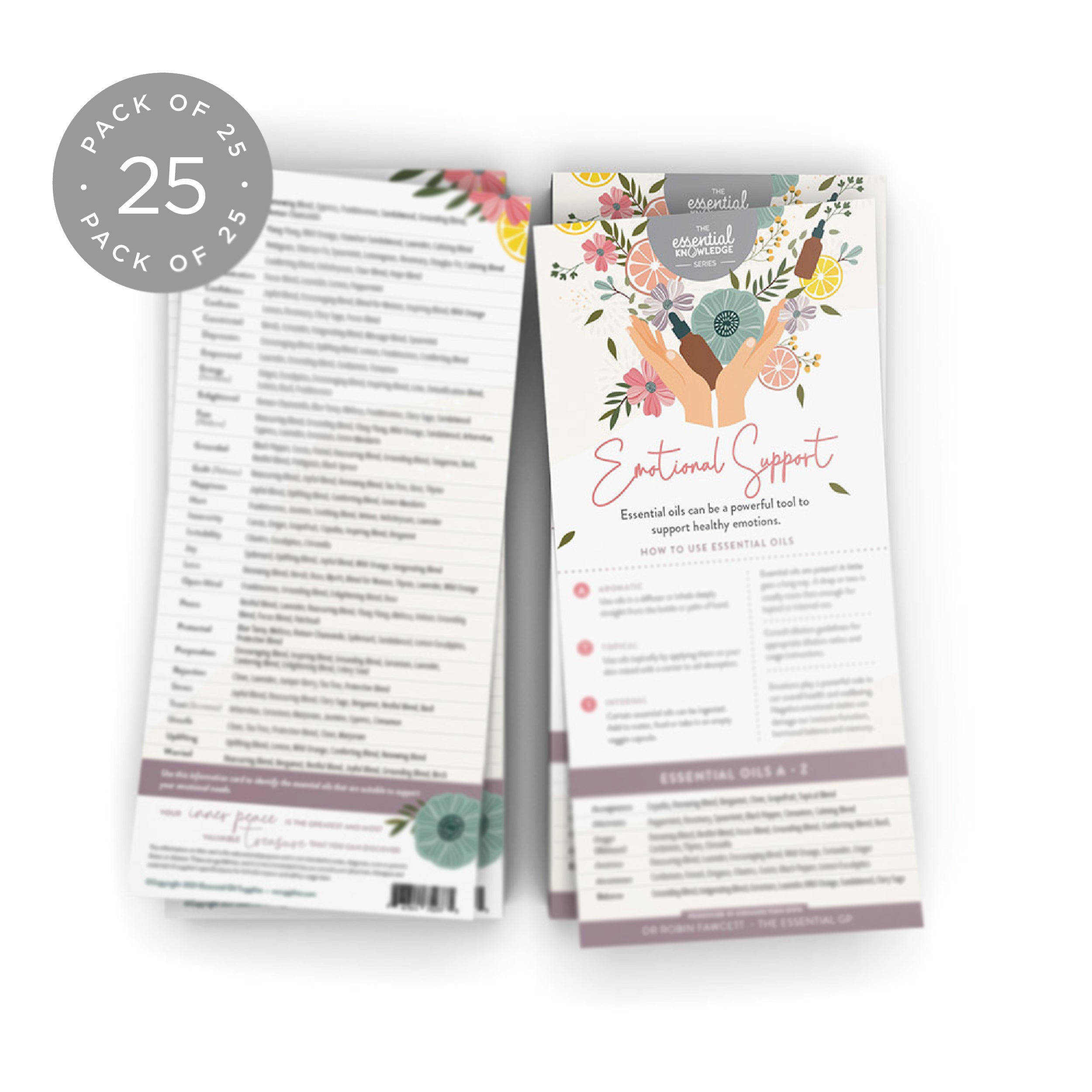 Emotional Support Rack Card (25 Pack)