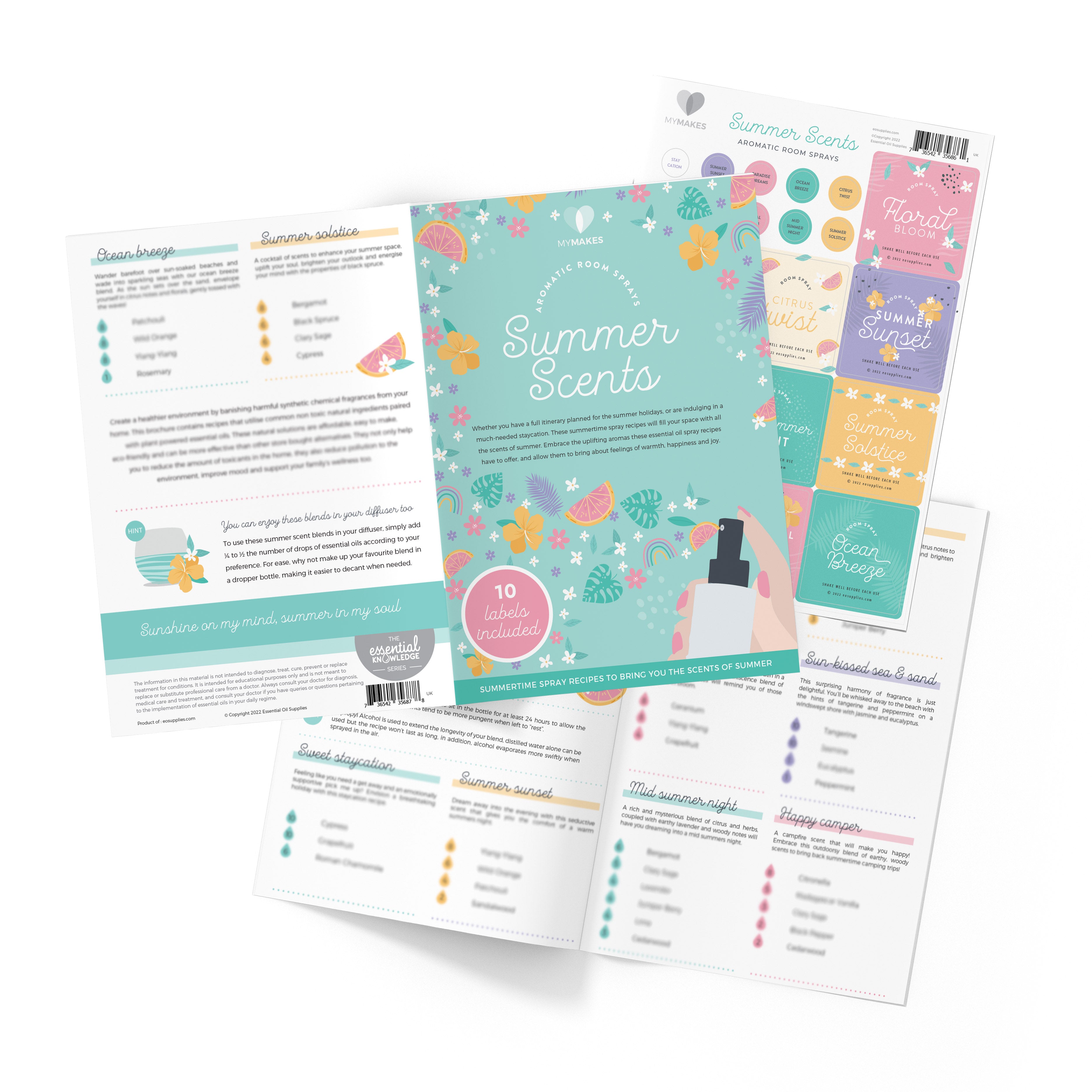 MyMakes: Summer Scents Aromatic Room Sprays