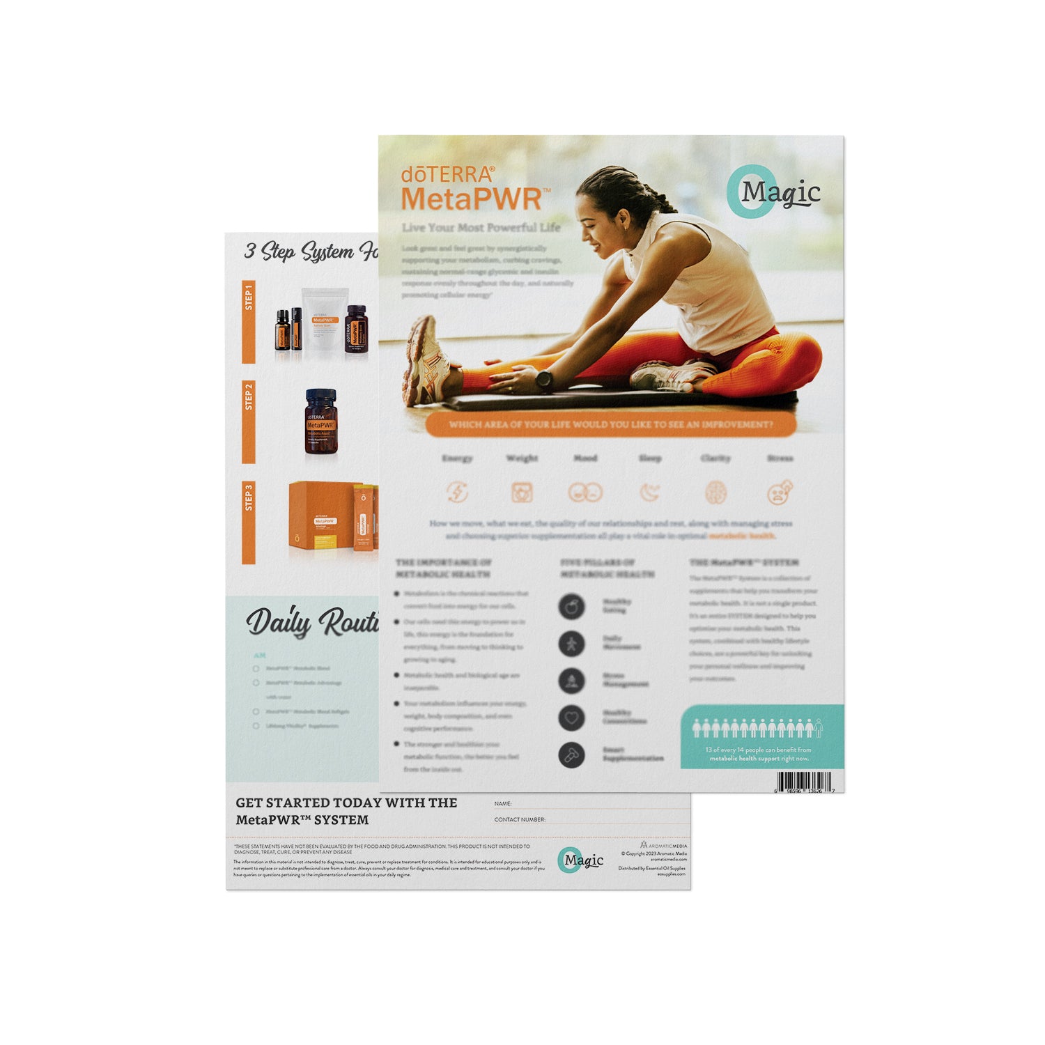 Advanced Oil Magic - MetaPWR Tearpad Single Tearpad