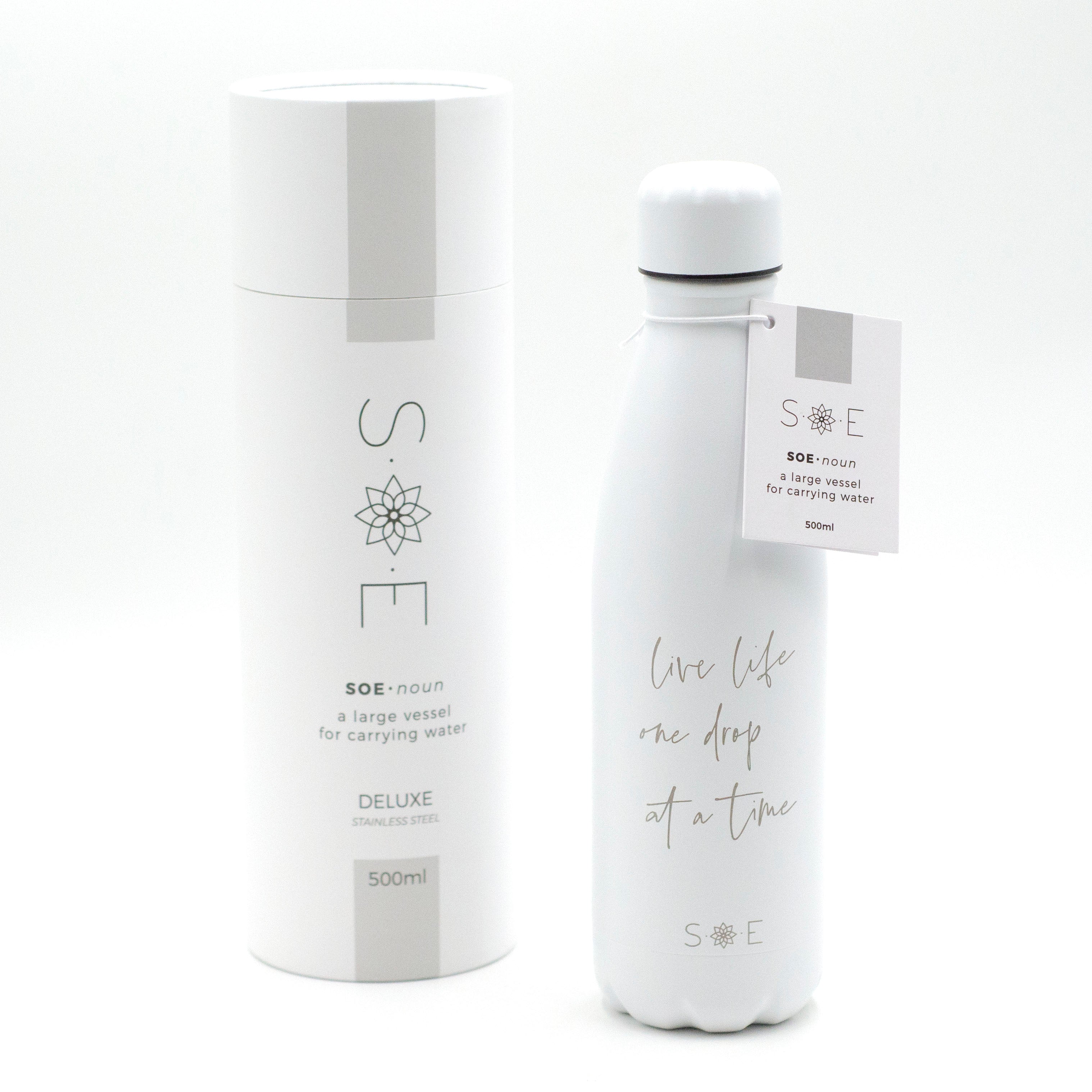SOE Deluxe 500ml Drinks Bottle - Selenite