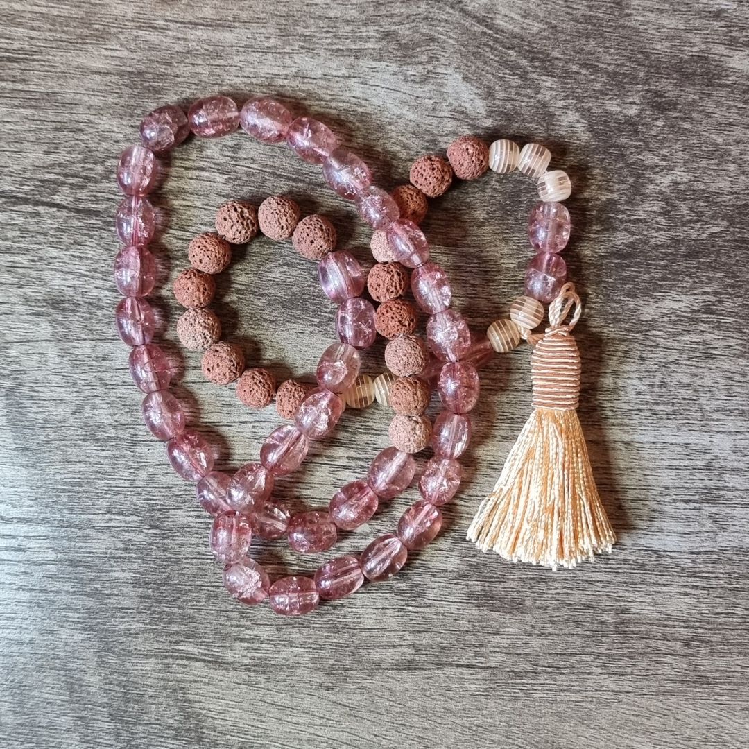 Terracotta Bead Diffuser Necklace