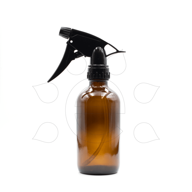240Ml Amber Glass Trigger Spray Bottle Containers