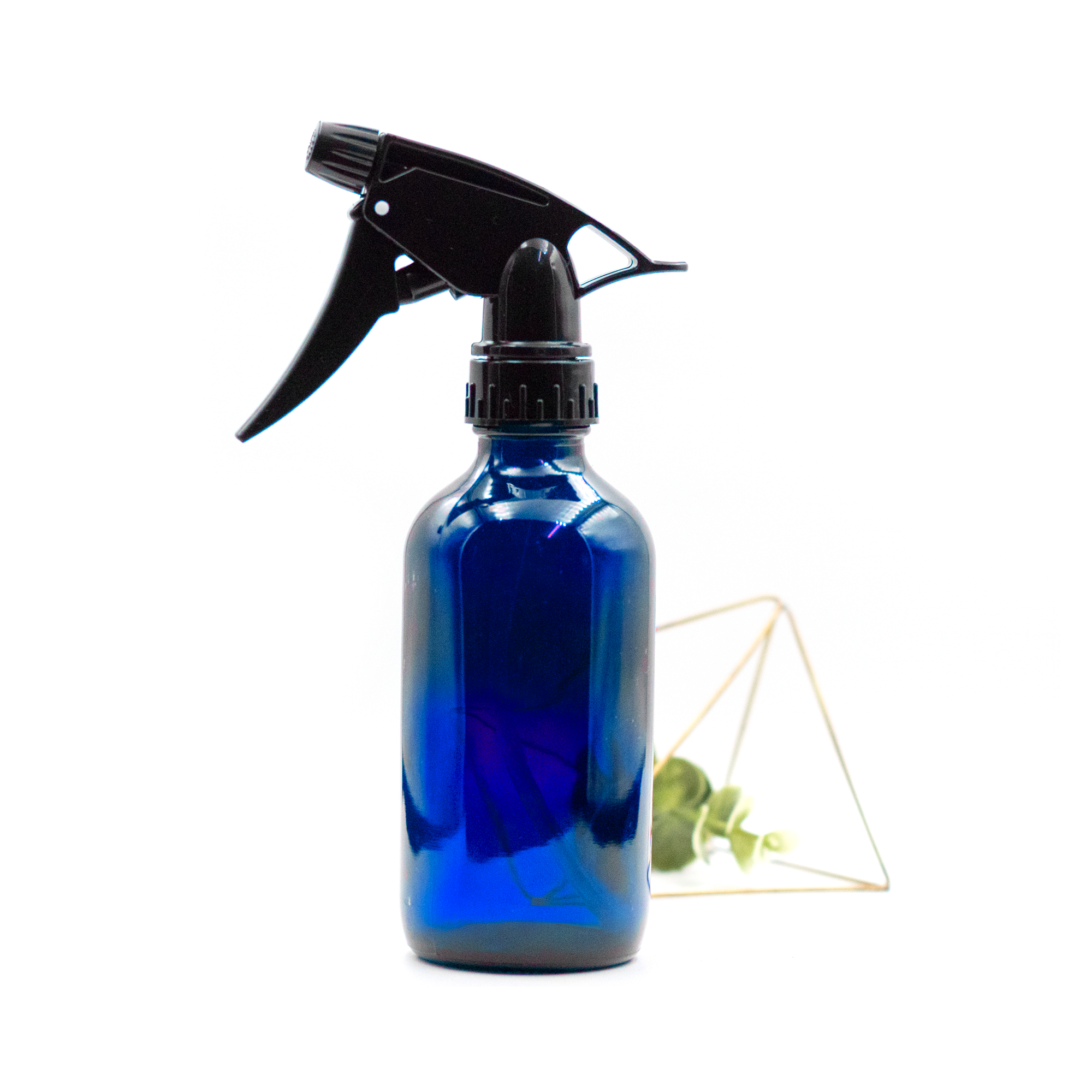 240ml Blue Glass Trigger Spray Bottle