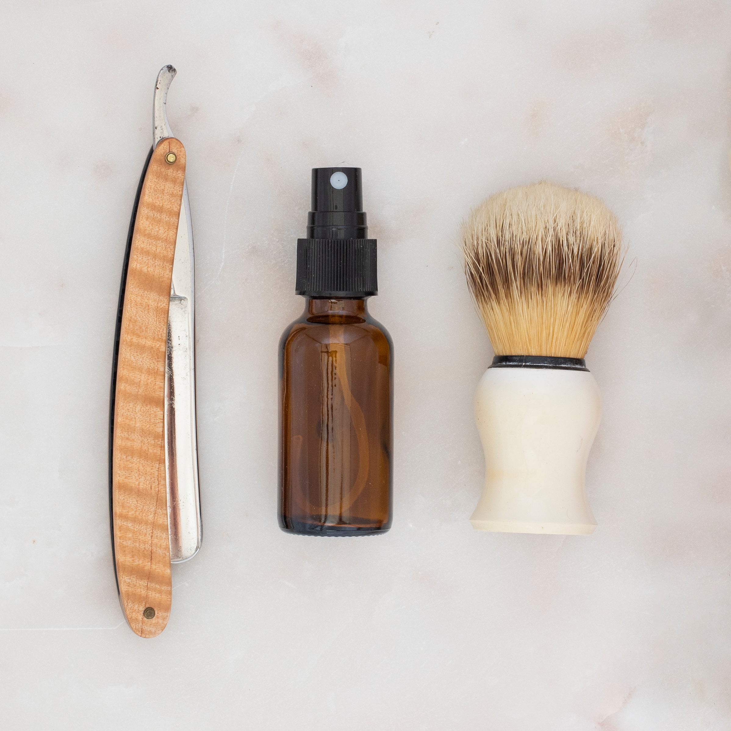 30ml Amber Glass Bottle with Spray Head (3 pack)