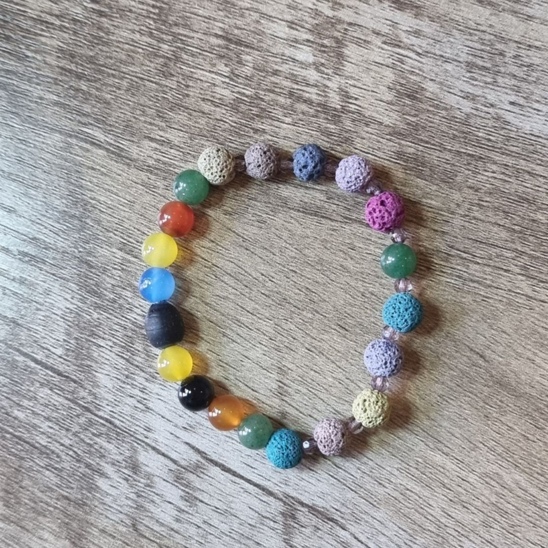 Earth Bead Diffuser Bracelet