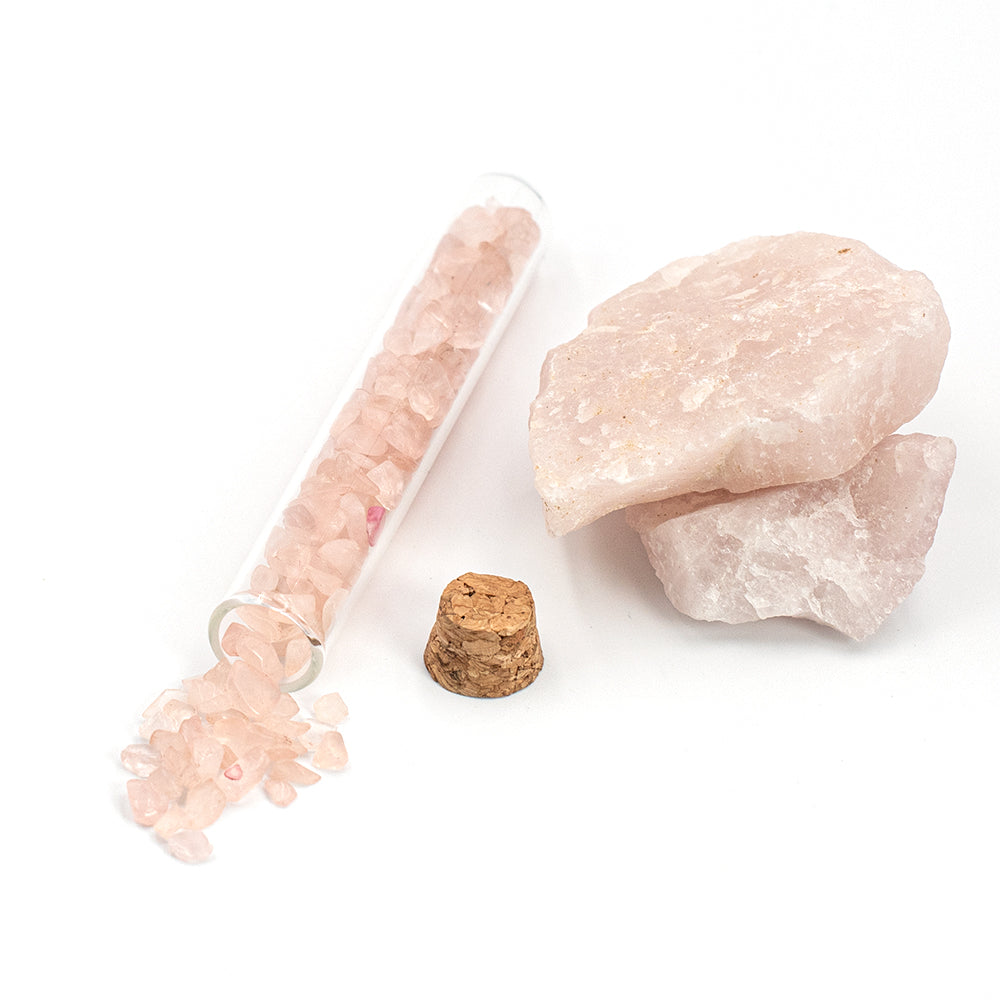 Rose Quartz Tumbled Gemstone Chips (10g)