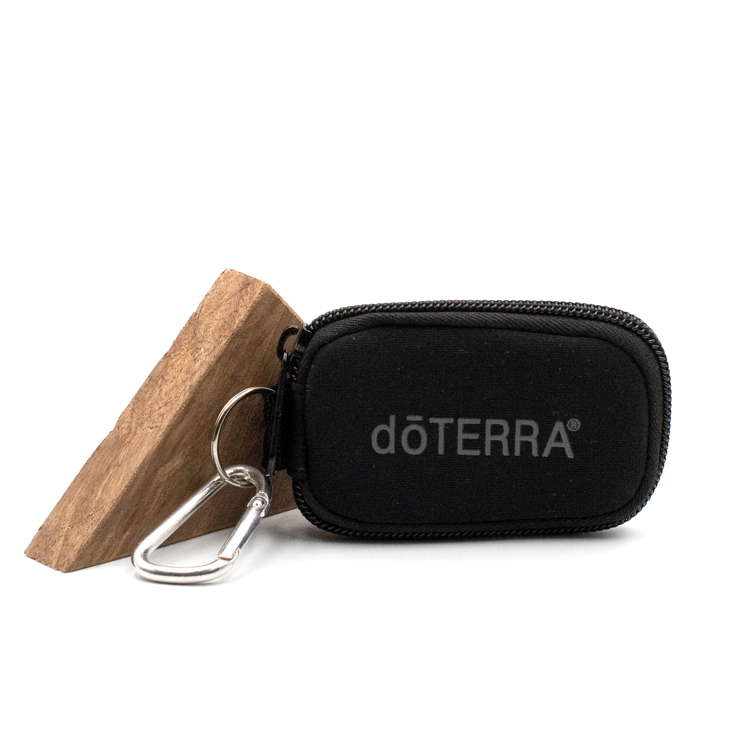 Black - dōTERRA® Branded Key Chain Case (without dram bottles)