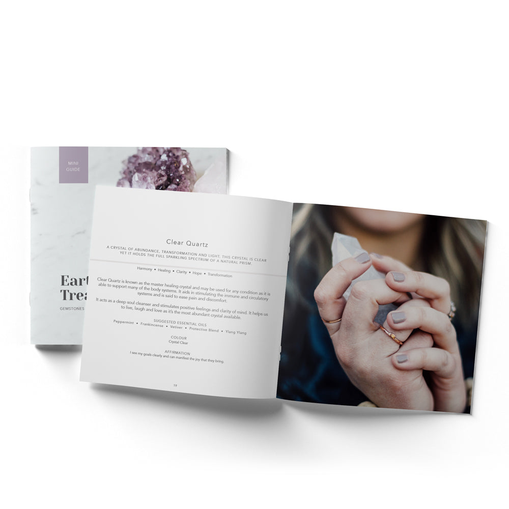 Earth’s Treasures Gemstone & Crystal Mini Guide (single)