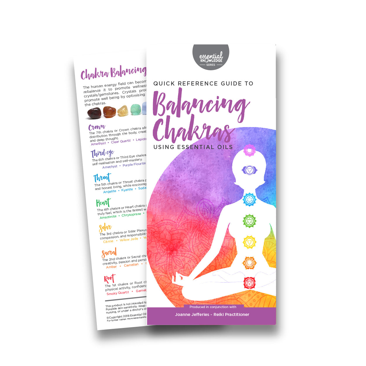 Balancing Chakras Rack Card (Single)