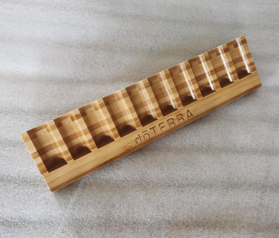 dōTERRA Bamboo Roller Bottle Display Stand