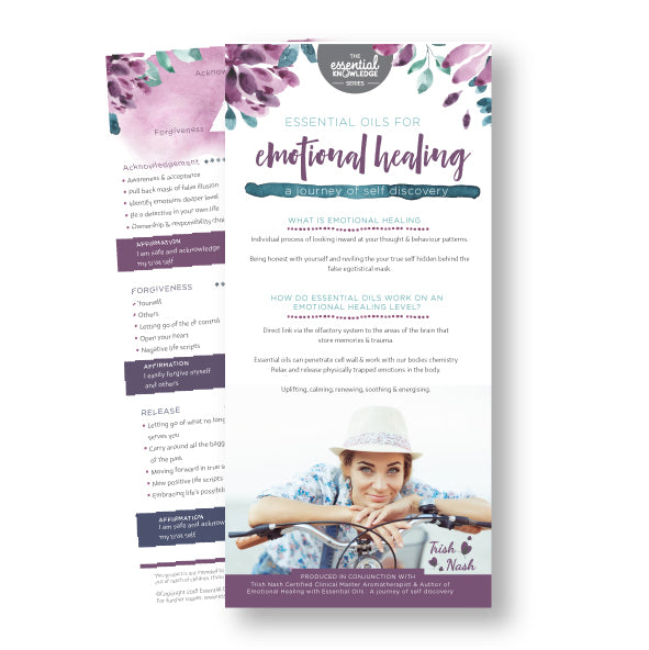 Emotional Healing with Trish Nash Rack Card (Single)