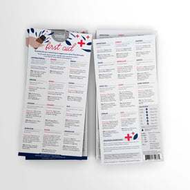 First Aid Rack Card (25 PACK)