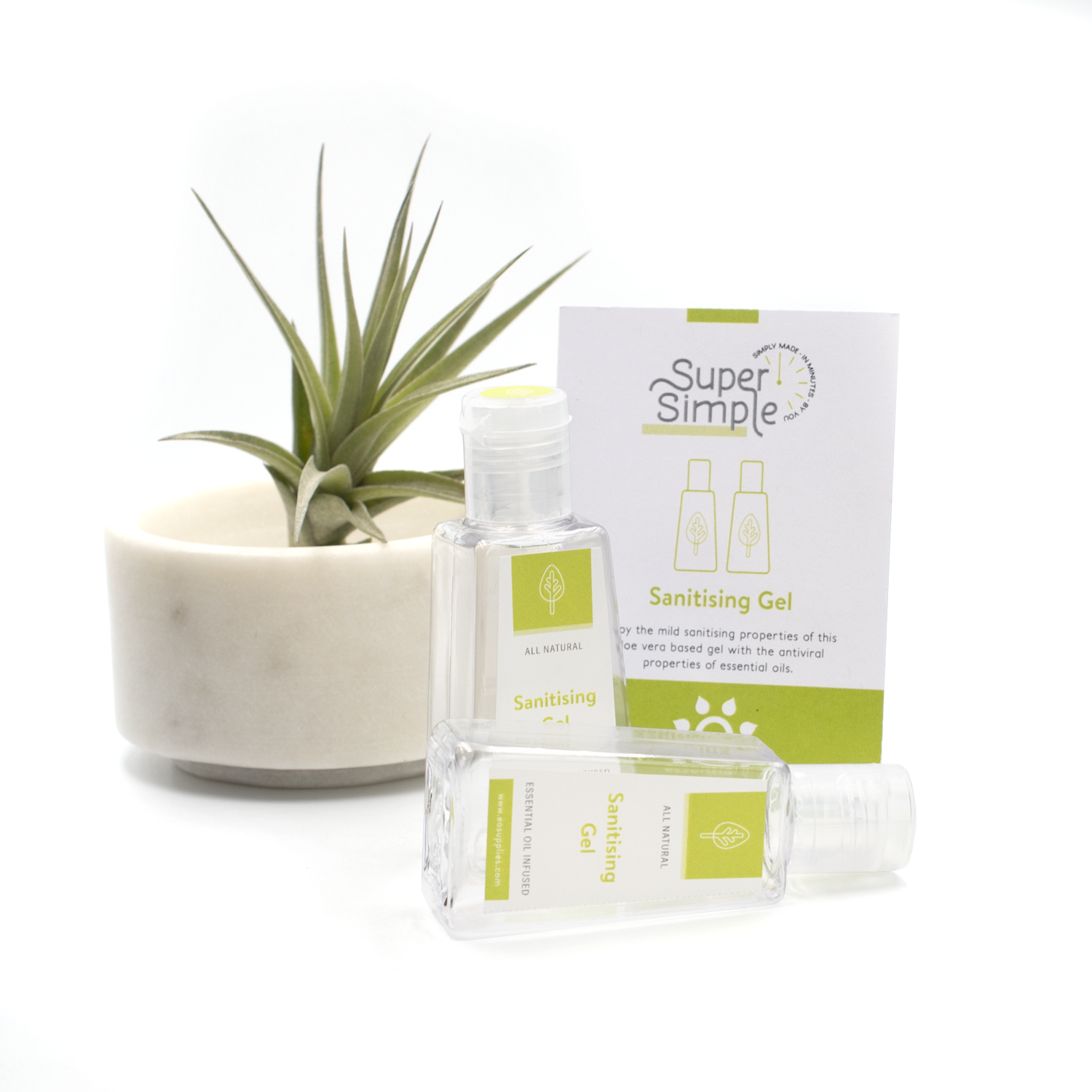 Sanitising Gel DIY Kit (2pk)