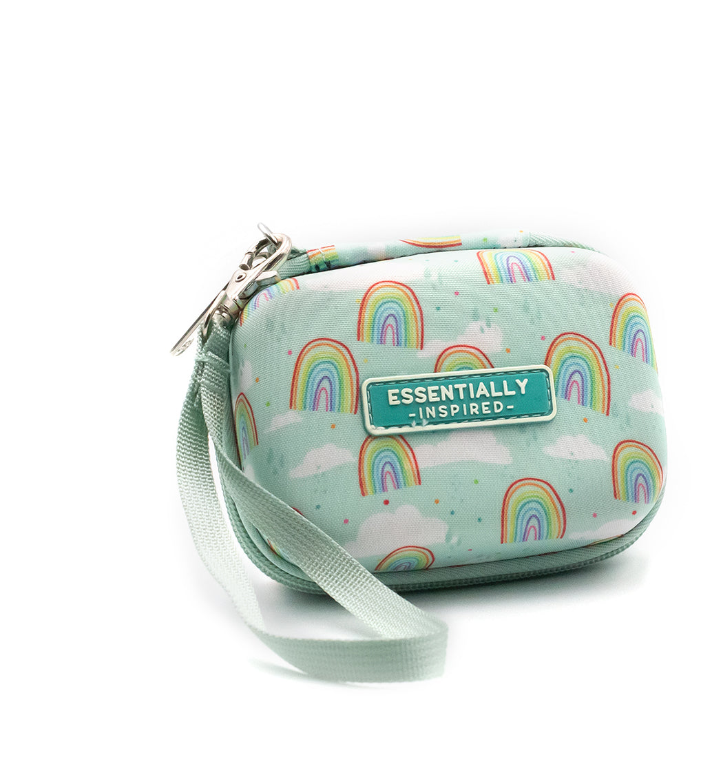 Here Comes the Sun Hard Shell Oil Case & Wristlet with 10 x 5ml Roller Bottles