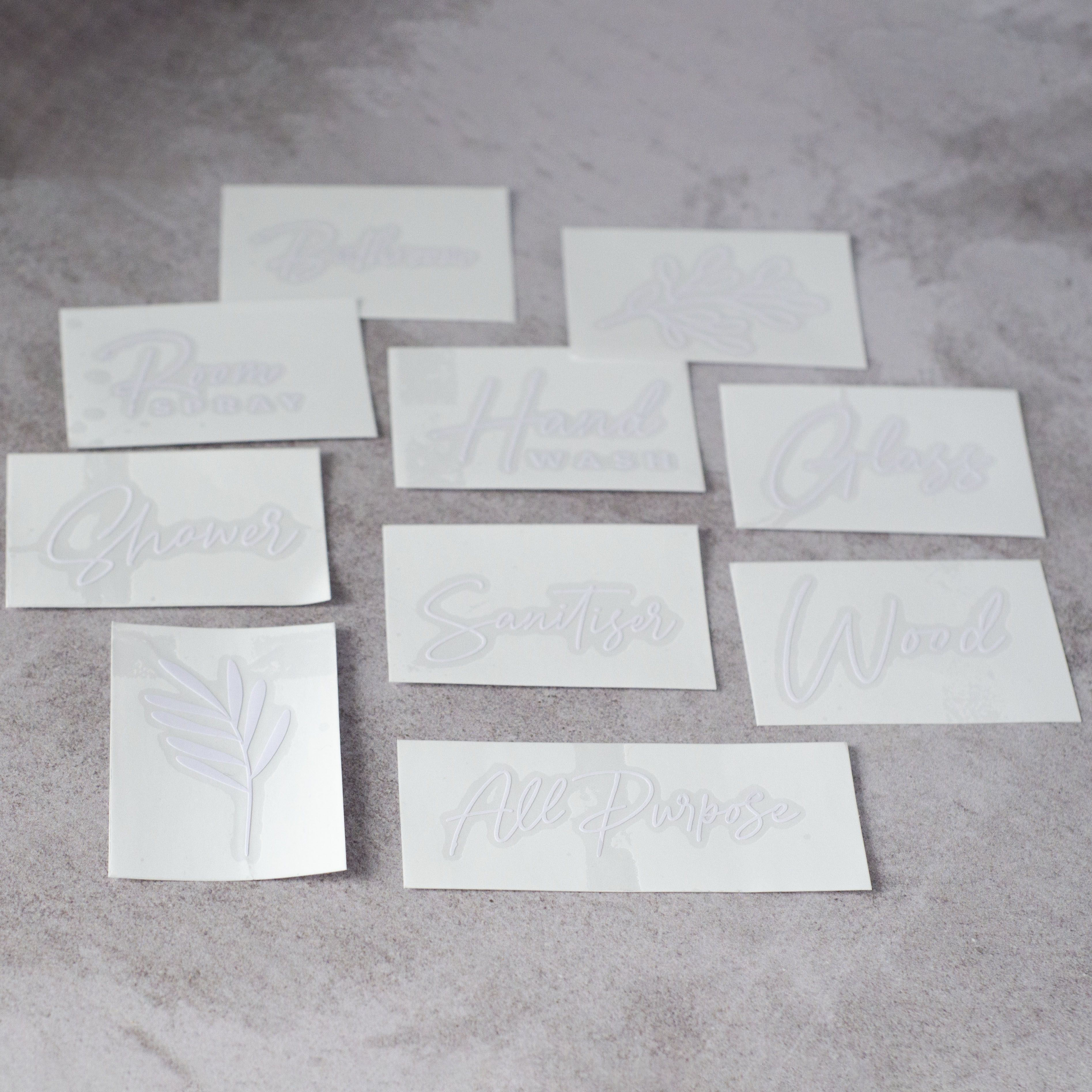 Home Care Vinyl Label Set (10pk)