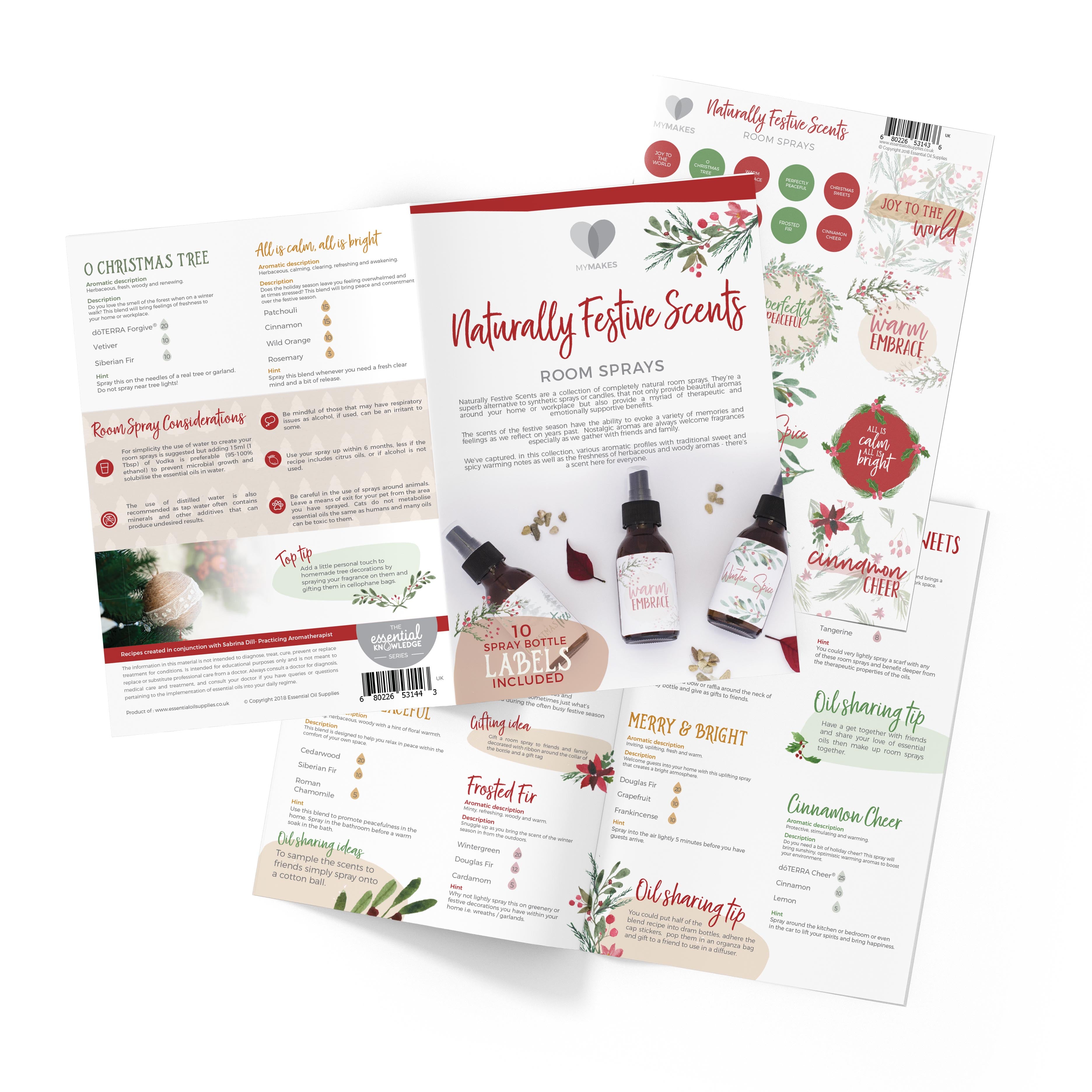 MyMakes : Naturally Festive Scents – Room Sprays (Single)