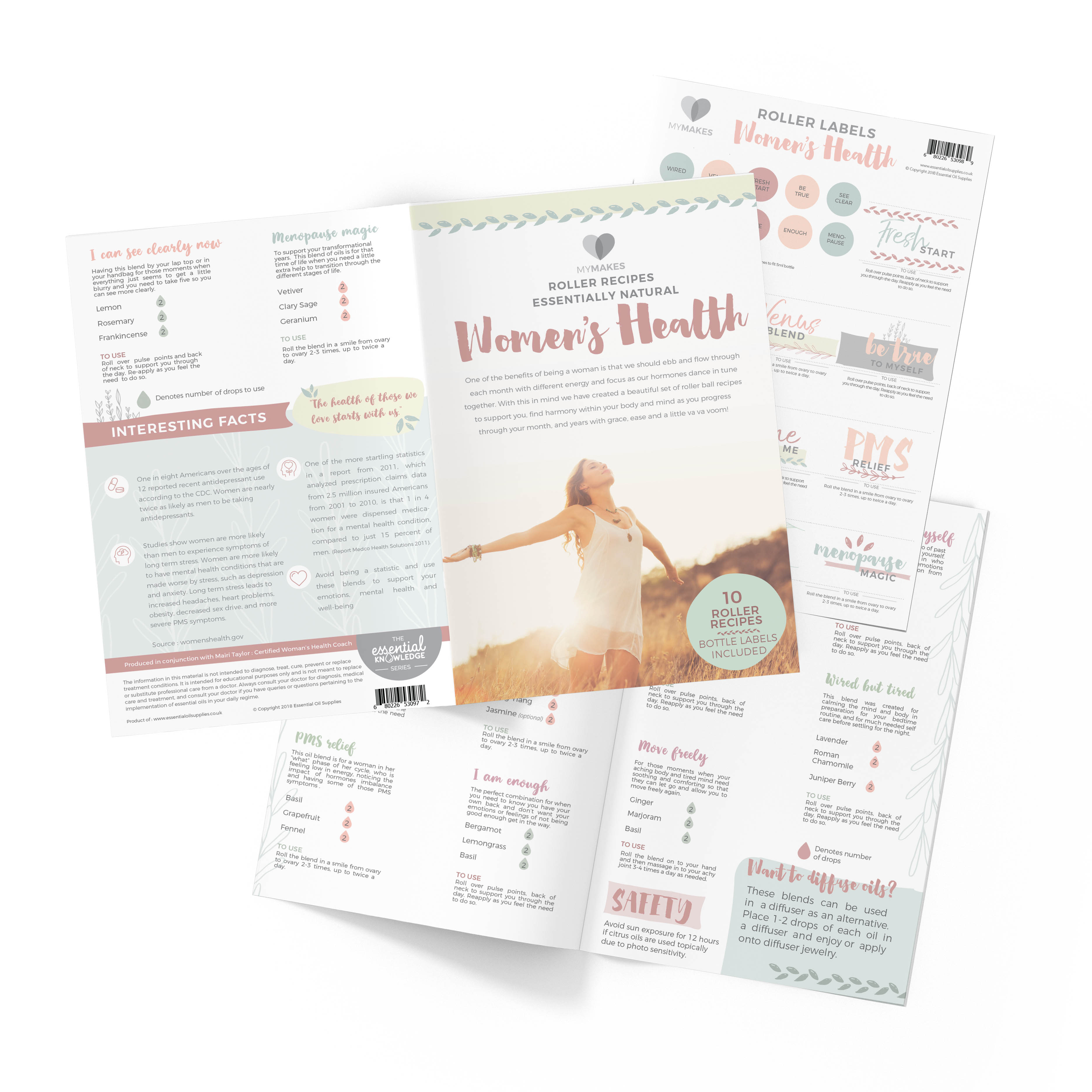 MyMakes : Women's Health Brochure + Recipes & Labels