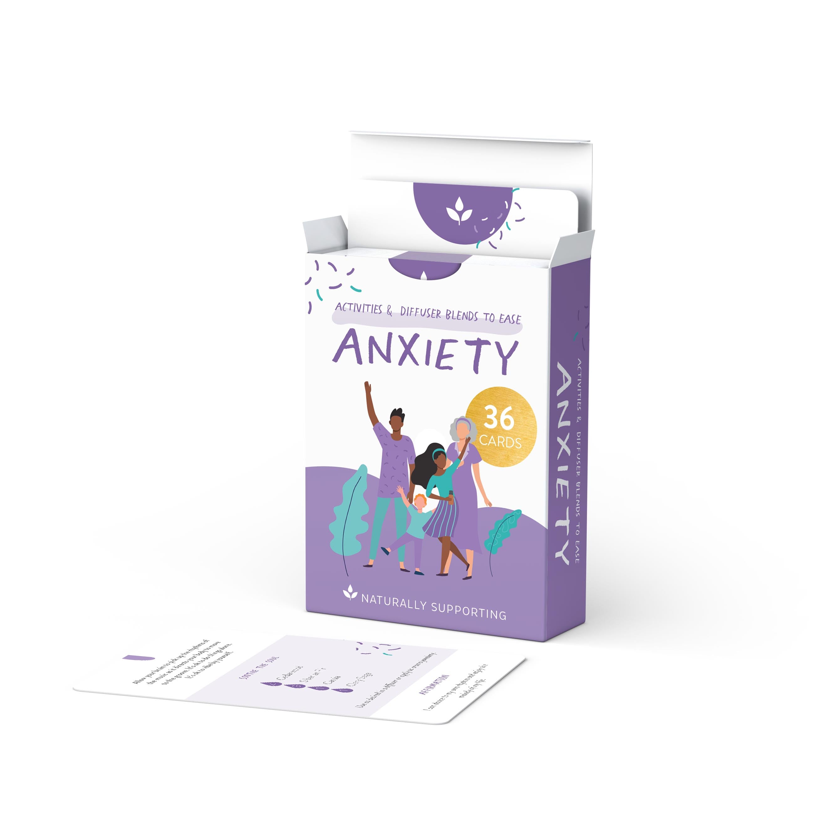 Naturally Supporting Anxiety Card Deck