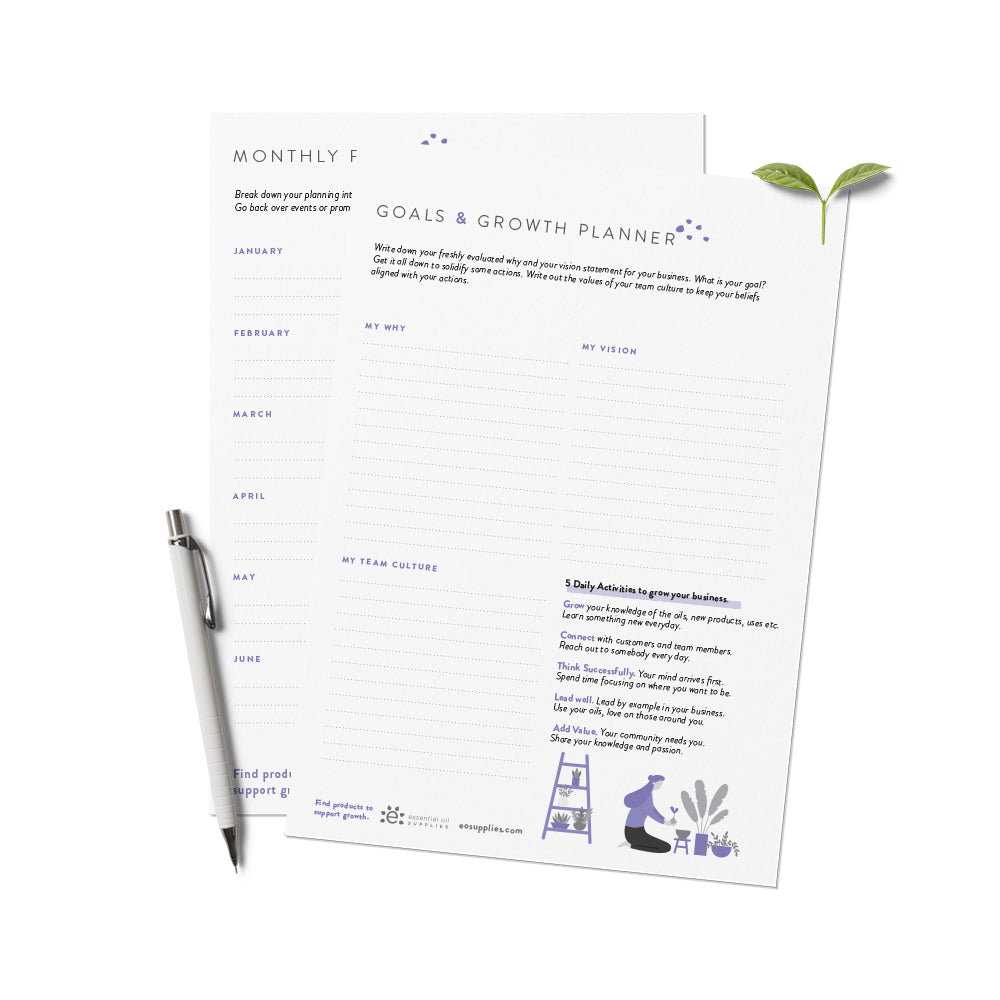 FREE – Goals & Growth – 2024 Monthly Planner