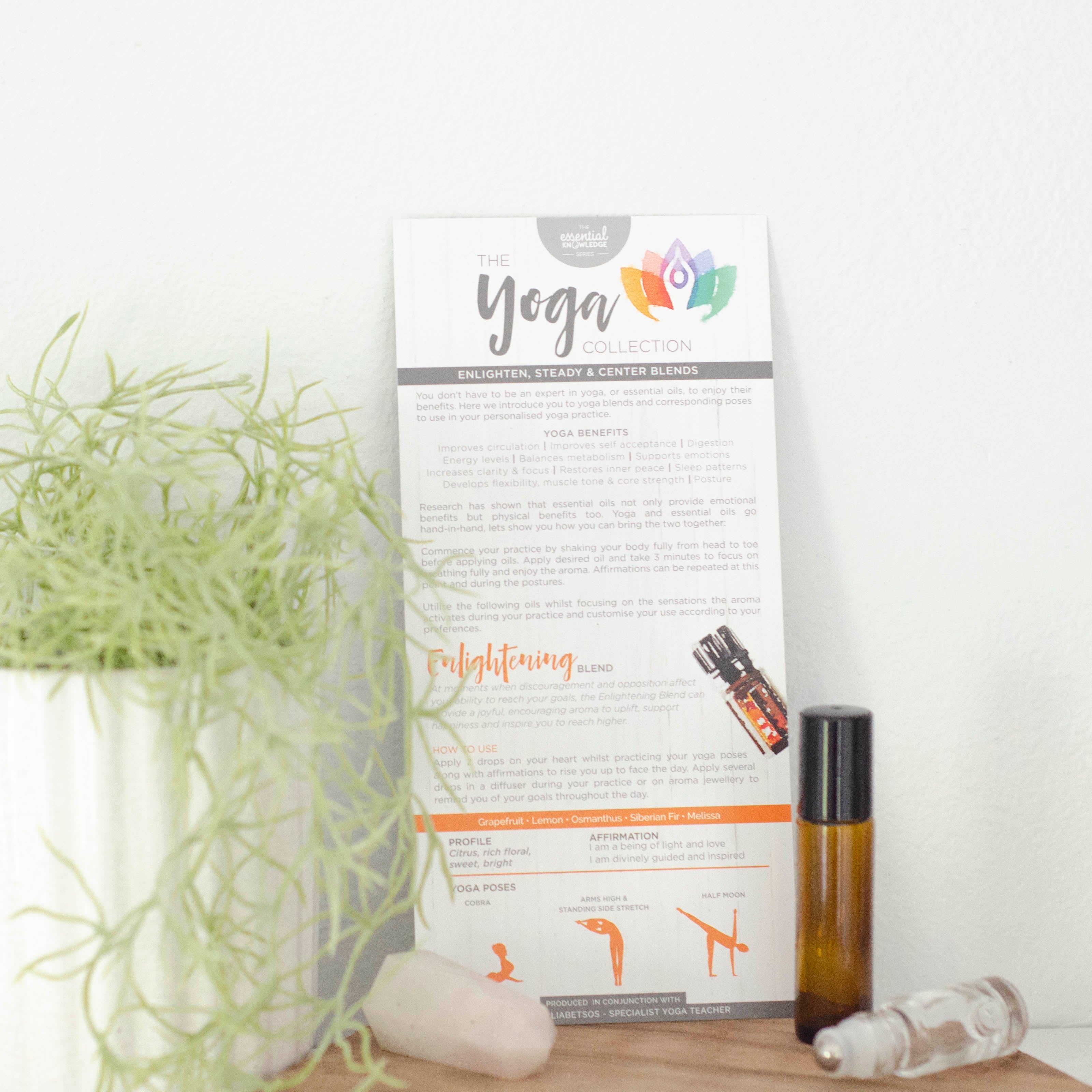 Yoga Collection Rack Card (Single)